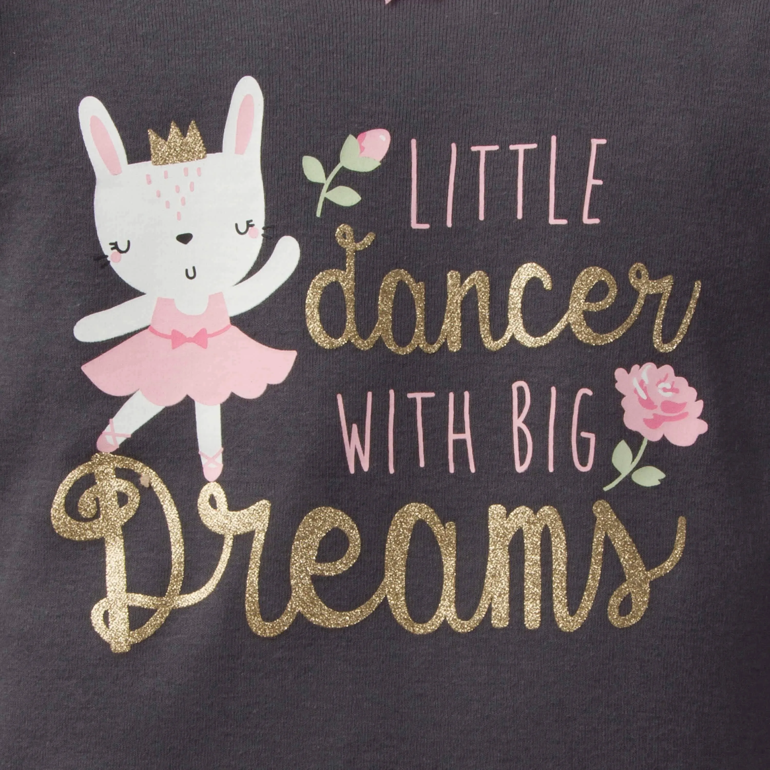 4-Piece Infant & Toddler Girls Bunny Snug Fit Cotton Pajamas Gerber Childrenswea
