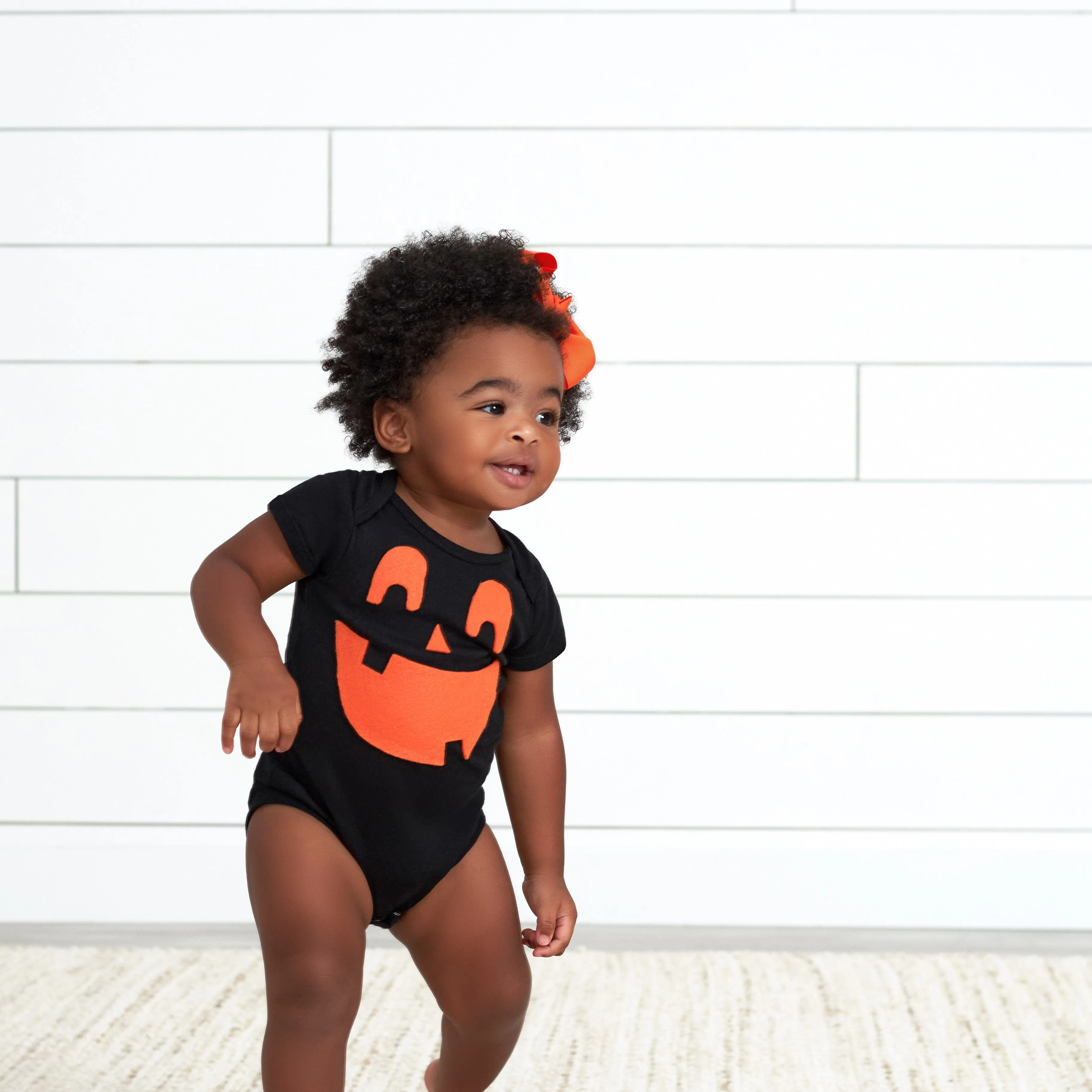 5-Pack Baby Black Ribbed Onesies Bodysuits Gerber Childrenswea