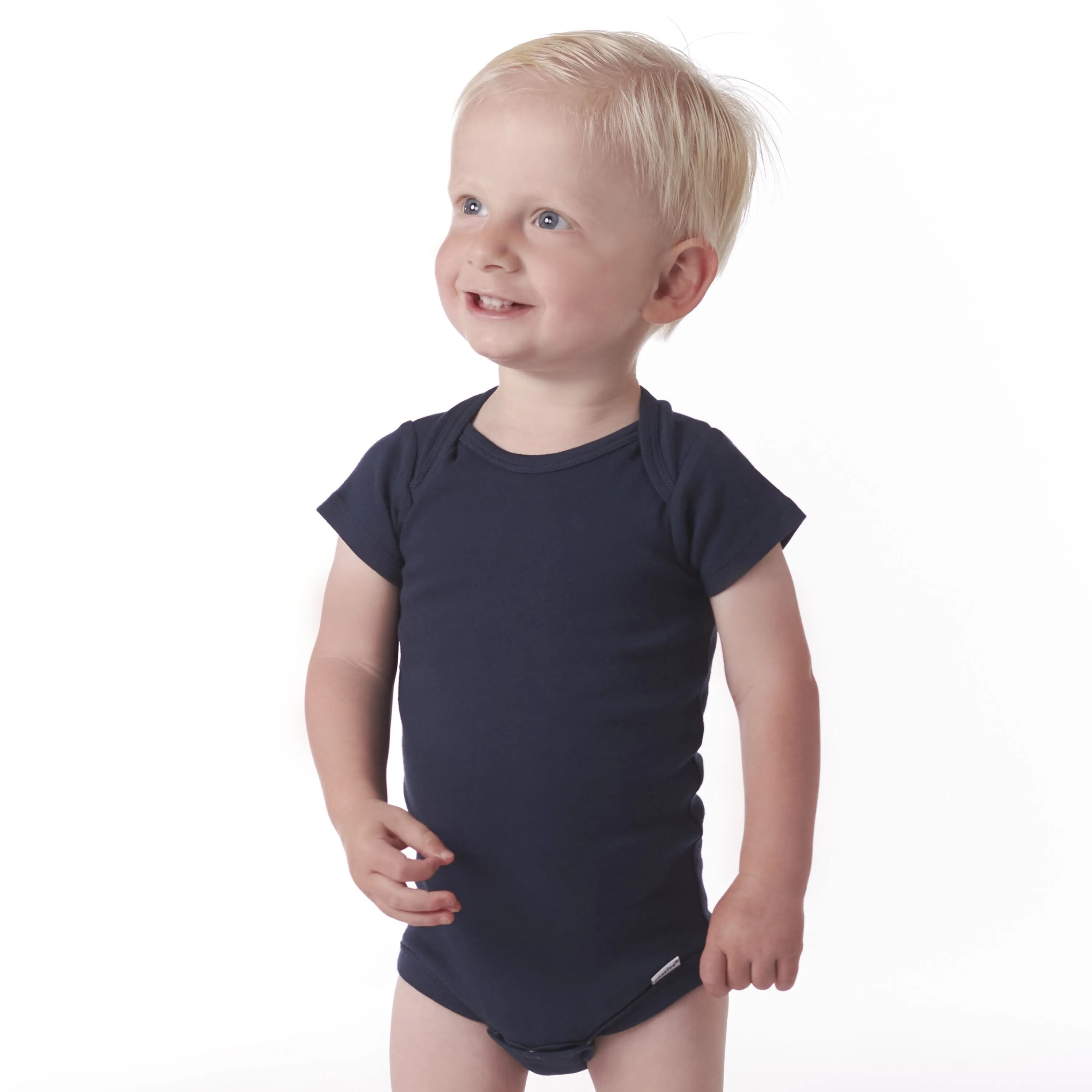 5-Pack Baby Navy Onesies Bodysuits Gerber Childrenswea
