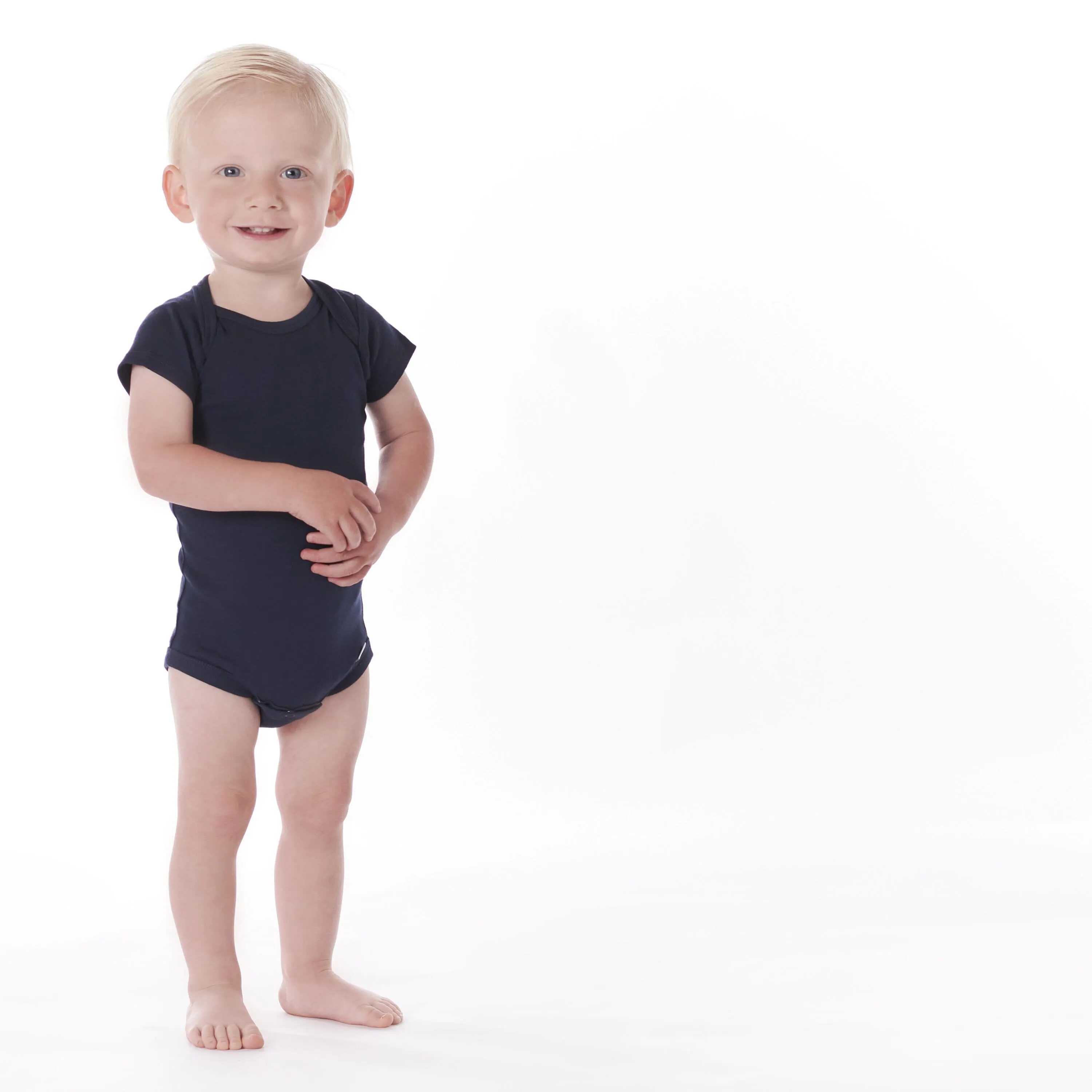 5-Pack Baby Navy Onesies Bodysuits Gerber Childrenswea