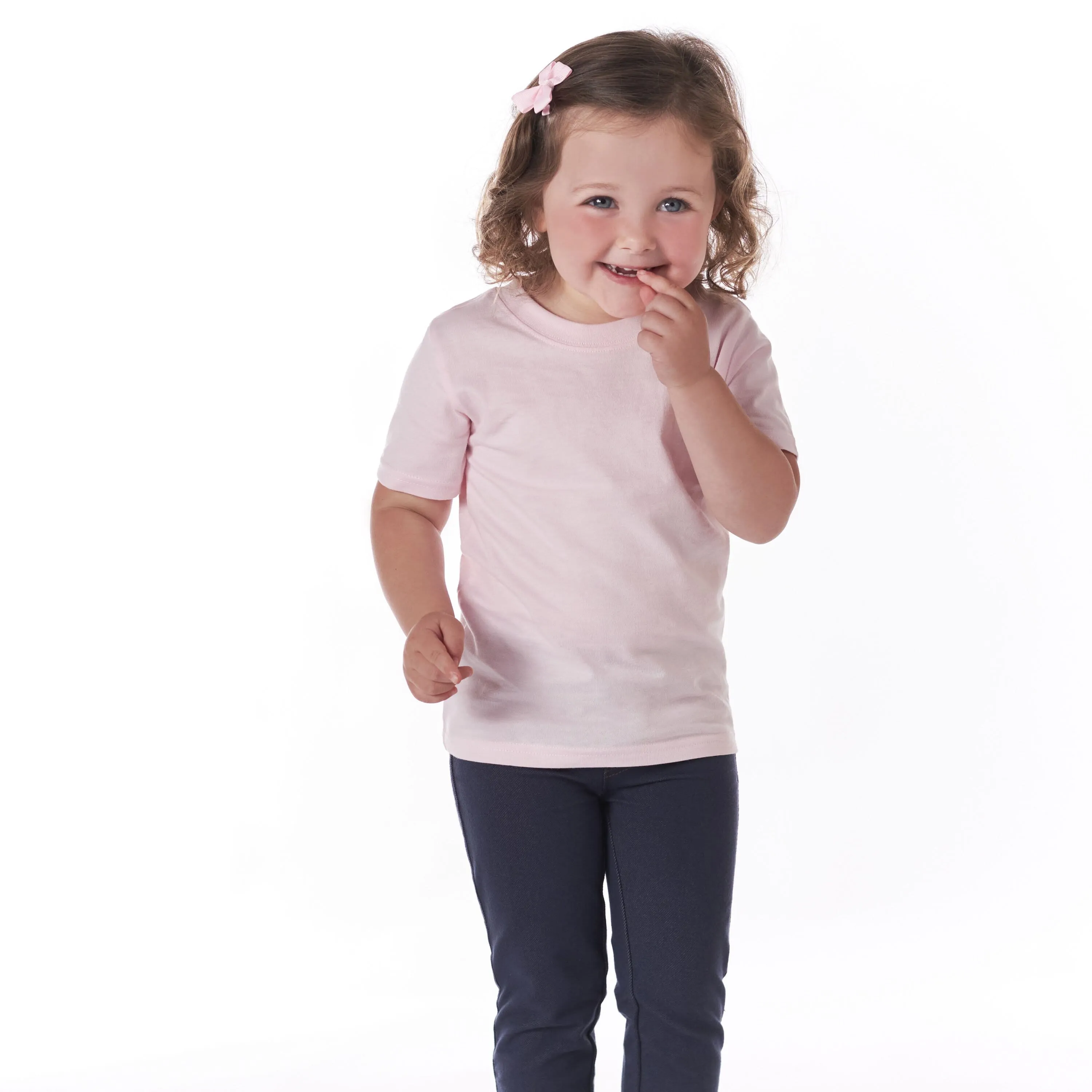 5-Pack Infant & Toddler Light Pink Premium Short Sleeve Tees Gerber Childrenswea