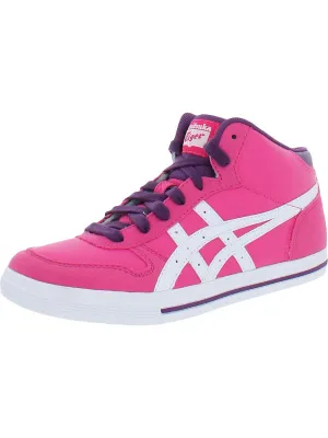 Aaron MT GS Girls Faux Leather High-Top Casual and Fashion Sneakers