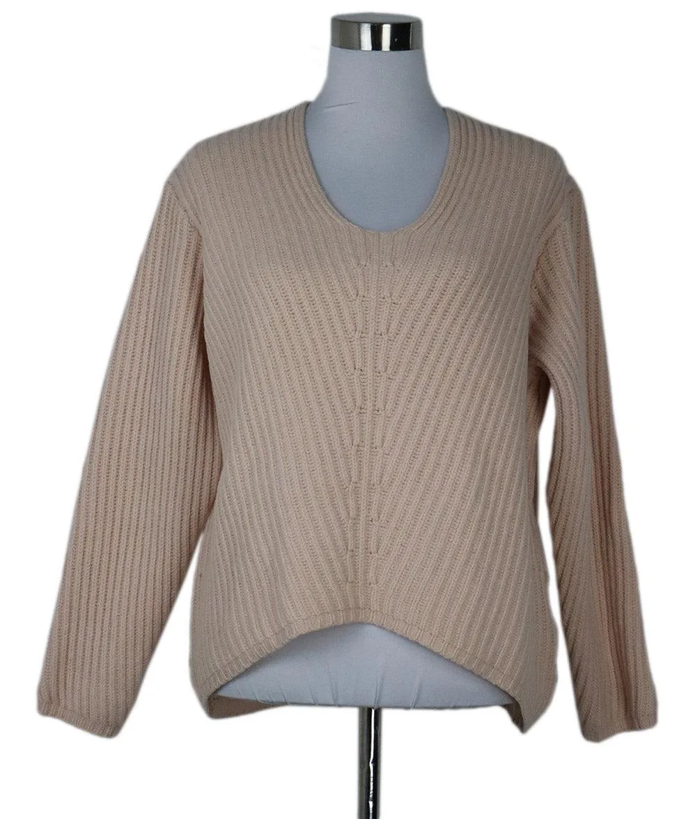 Acne Studios Pink Ribbed Wool Sweater sz 4