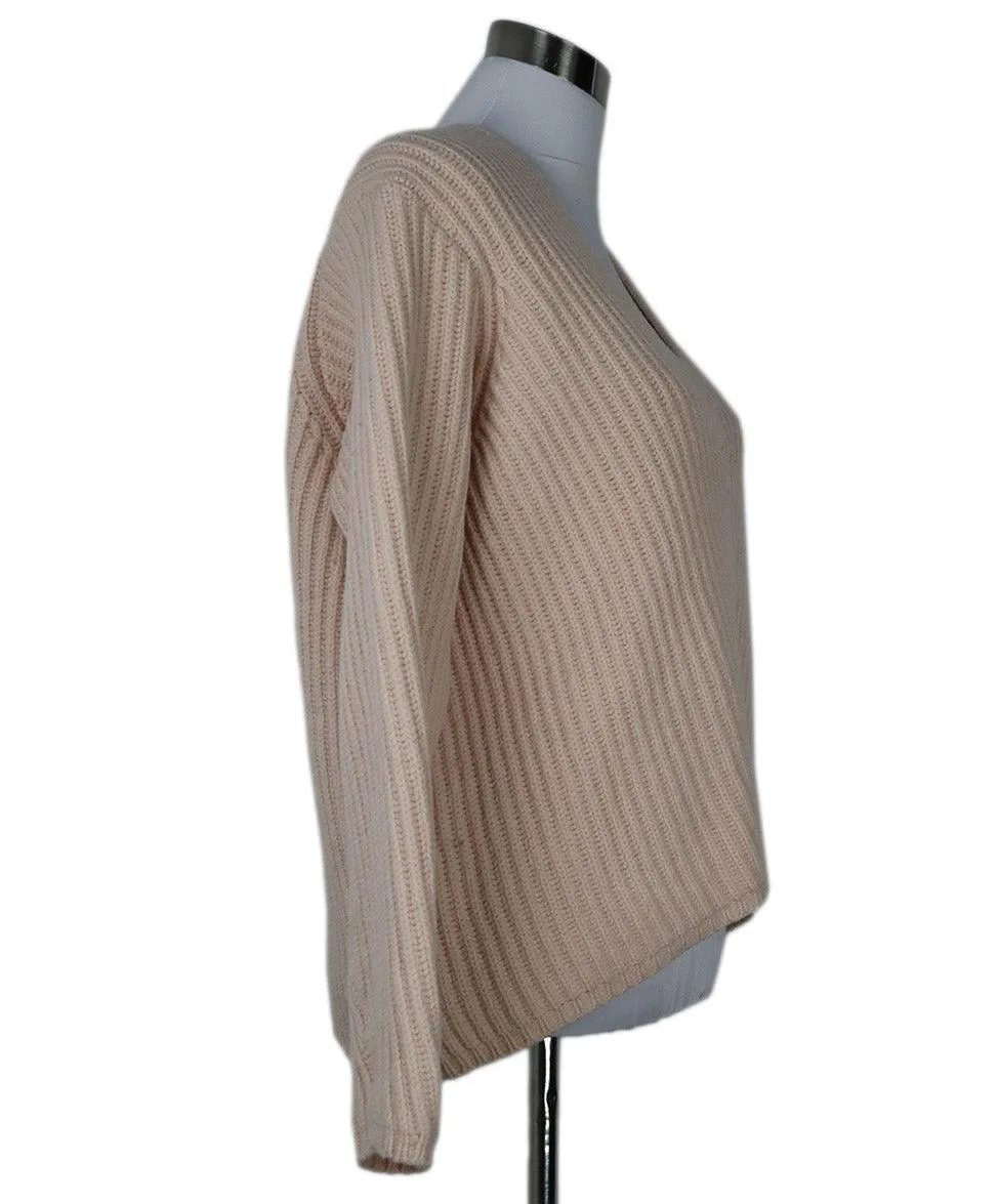 Acne Studios Pink Ribbed Wool Sweater sz 4