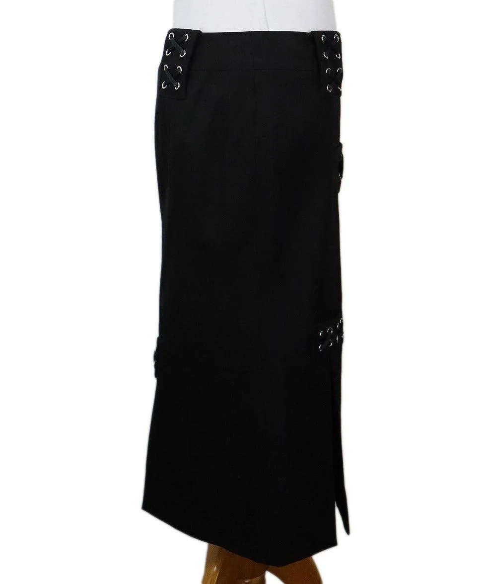 Alessandra Rich Black Skirt sz 6