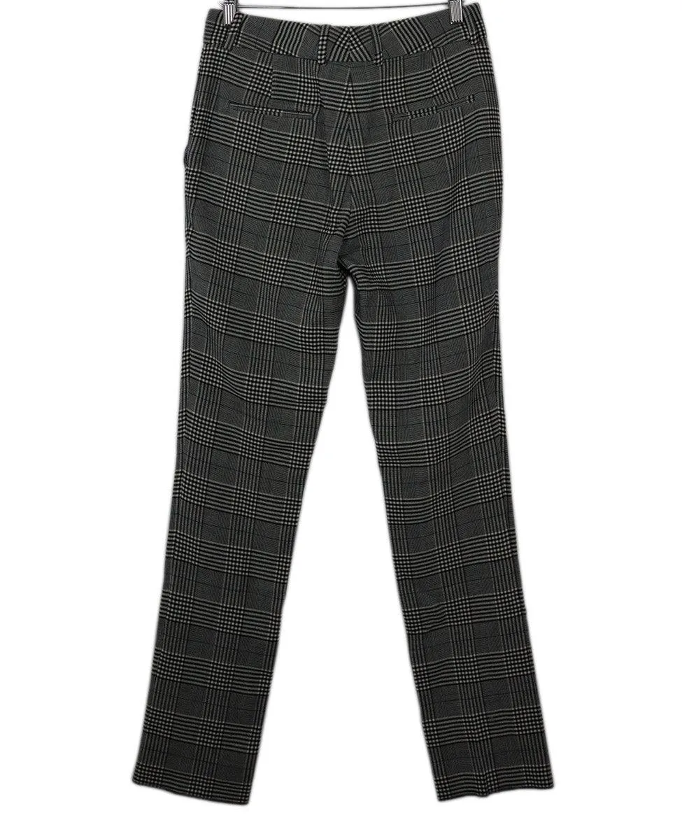 Beckham B&W Plaid Wool Pants sz 8