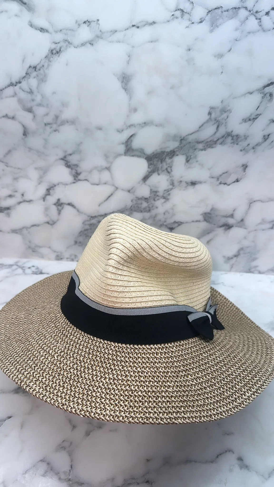 Black Lace Beach Hat