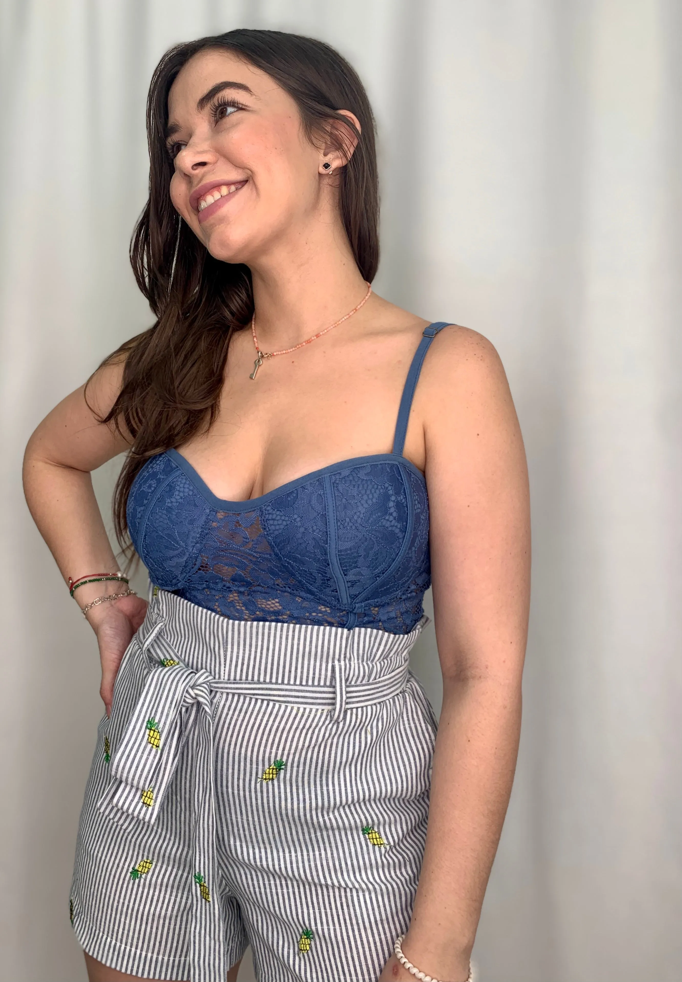 Blue Bustier