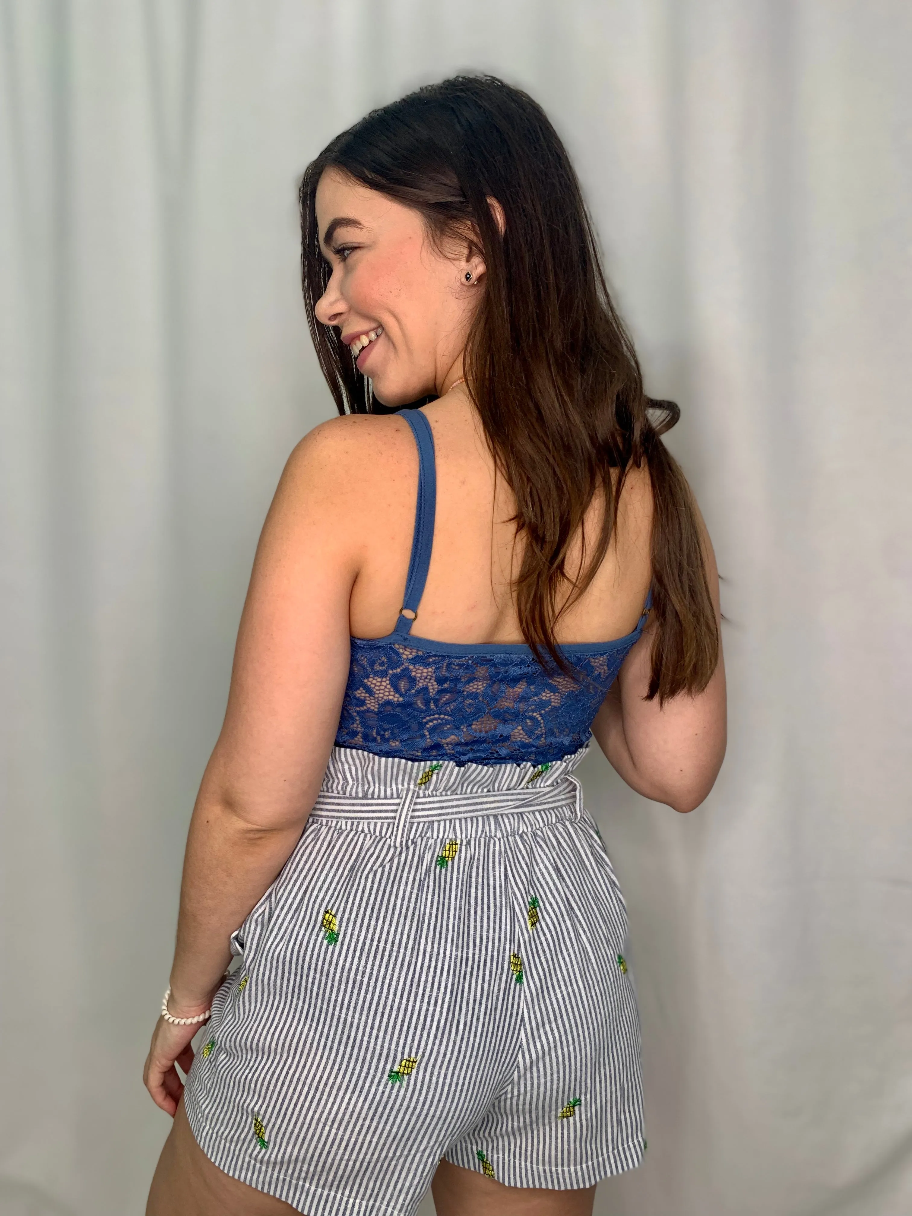 Blue Bustier