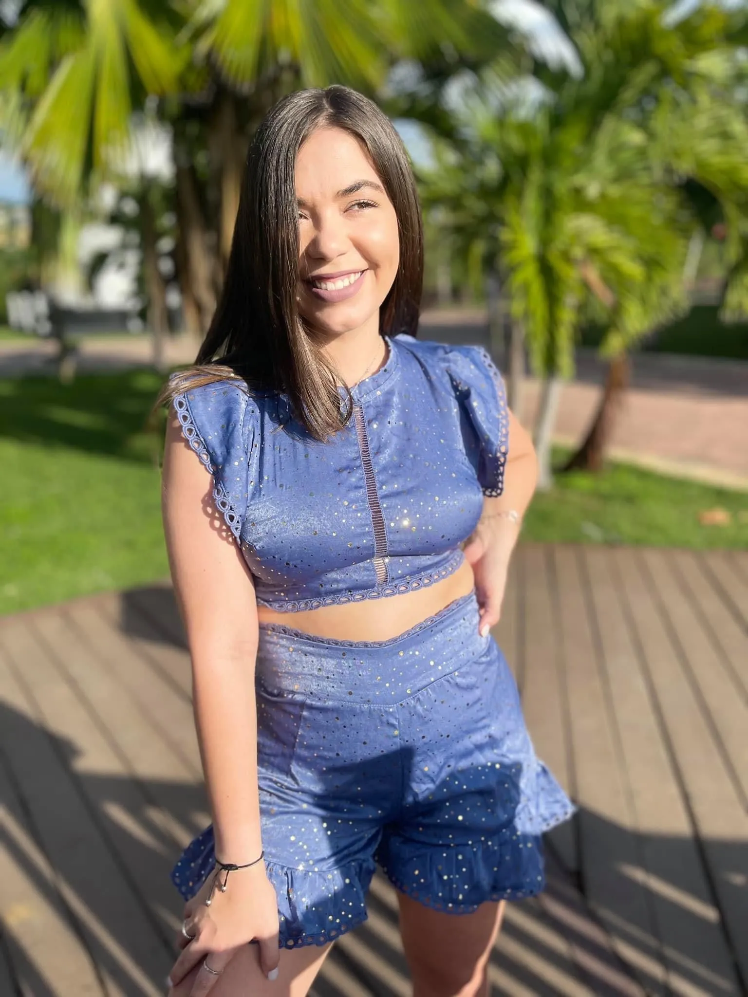 Blue Glitter Set