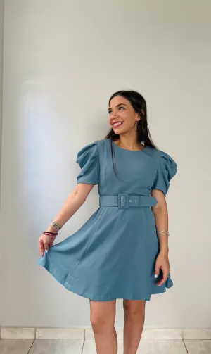 Blue Mini Dress