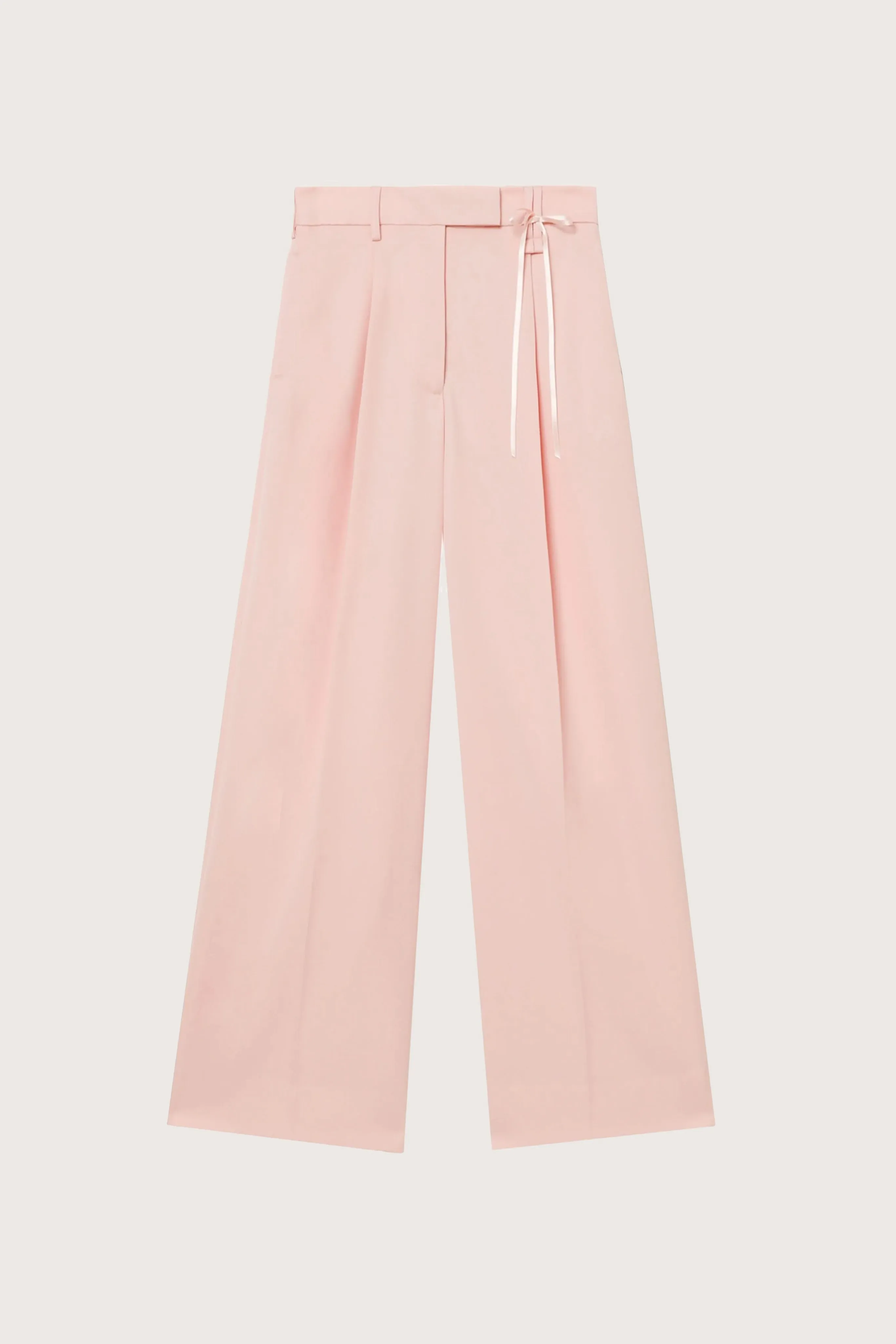 Bow Detail Puddle Trousers