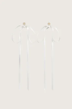 Bow Ribbon Stud Earrings