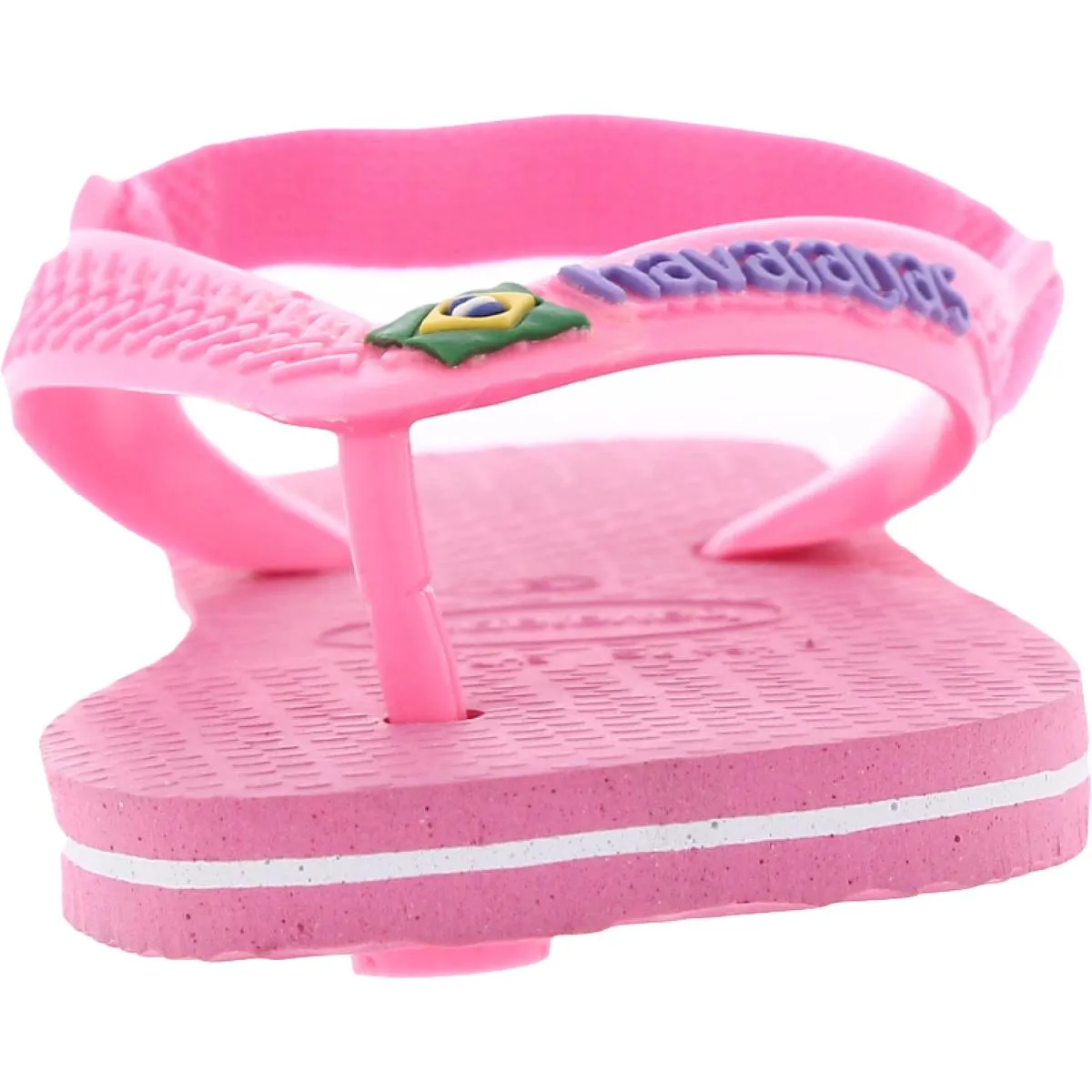 Brazil  Girls Slip On Slingback Flip-Flops