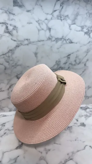 Brown Lace Sun Hat