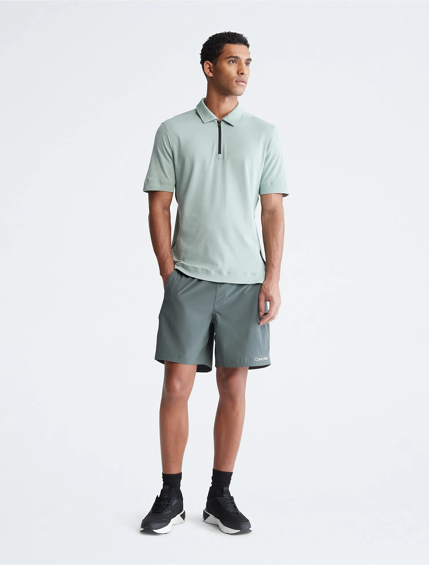 Calvin Klein CK Sport Effect Short Sleeve Polo Shirt - Men