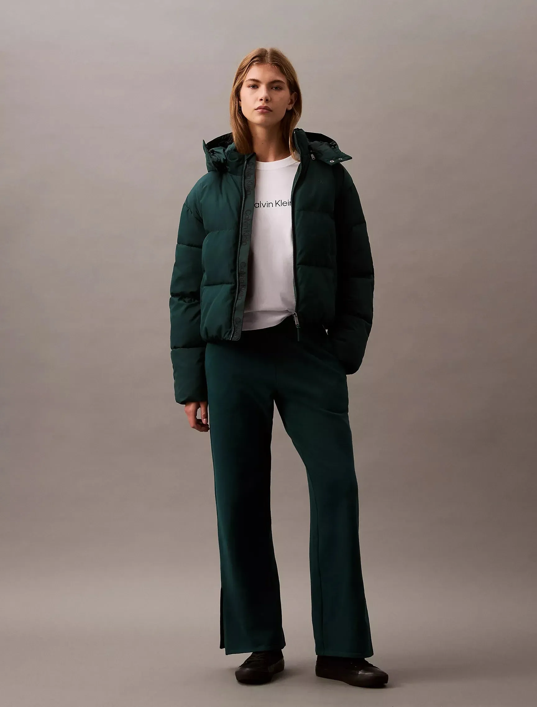 Calvin Klein Cotton Terry Pants - Women