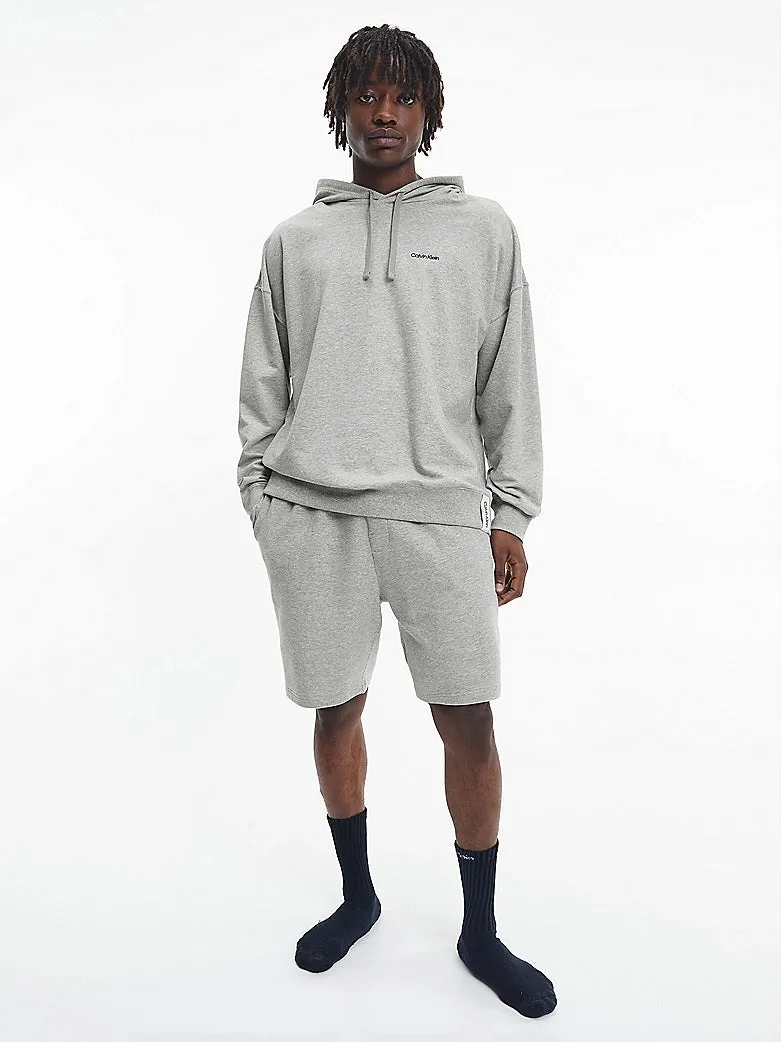 Calvin Klein MODERN COTTON TERRY LOUNGE Shorts Mens Grey Heather