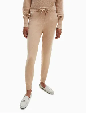 Calvin Klein Soft Ribbed Knit Joggers - Women
