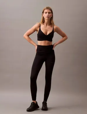 Calvin Klein Sport Icon Ruched Leggings - Women