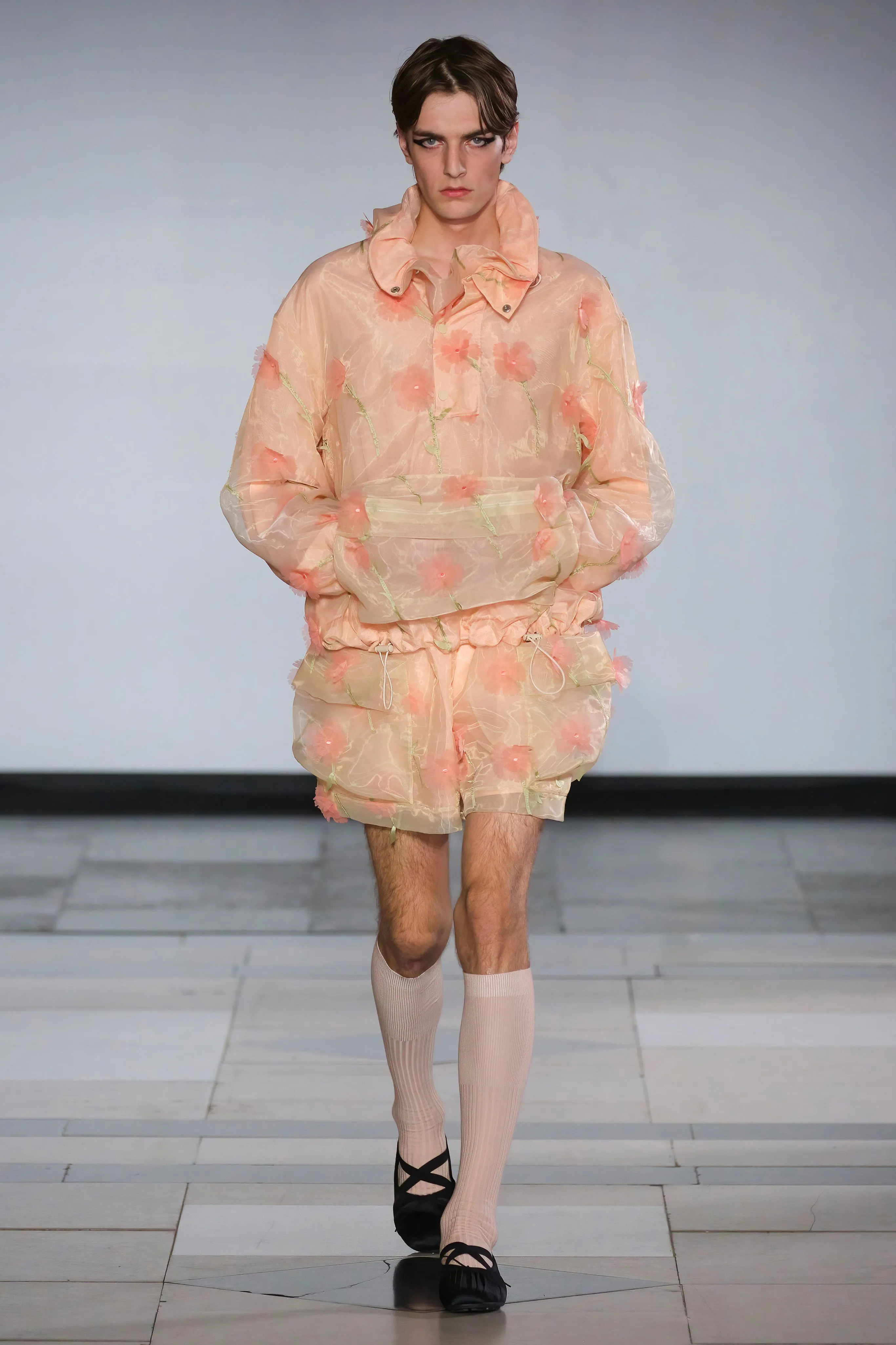 Carnation Organza Cagoule