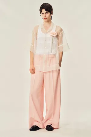 Carnation Pocket Boxy Shirt