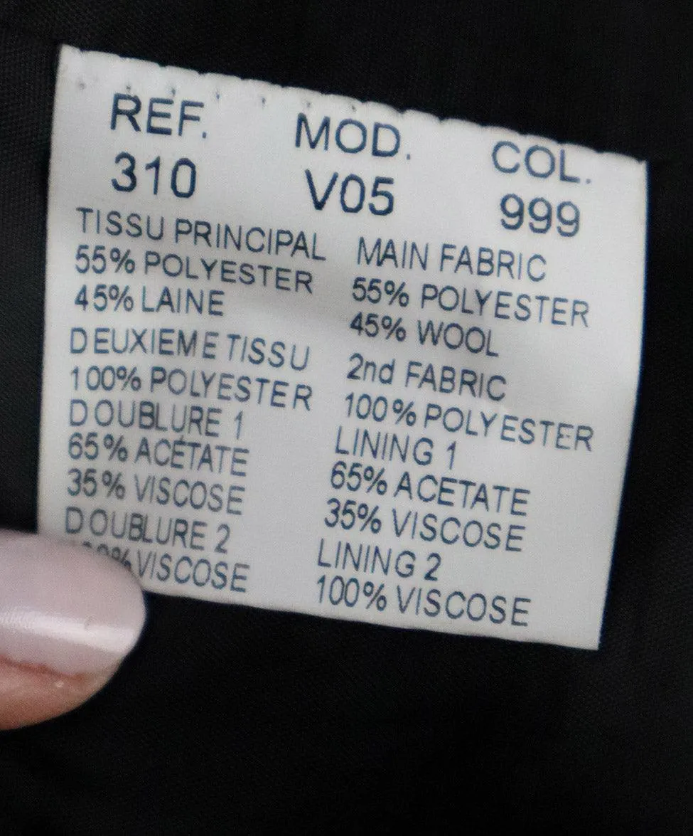 Carven Black Jacket sz 2