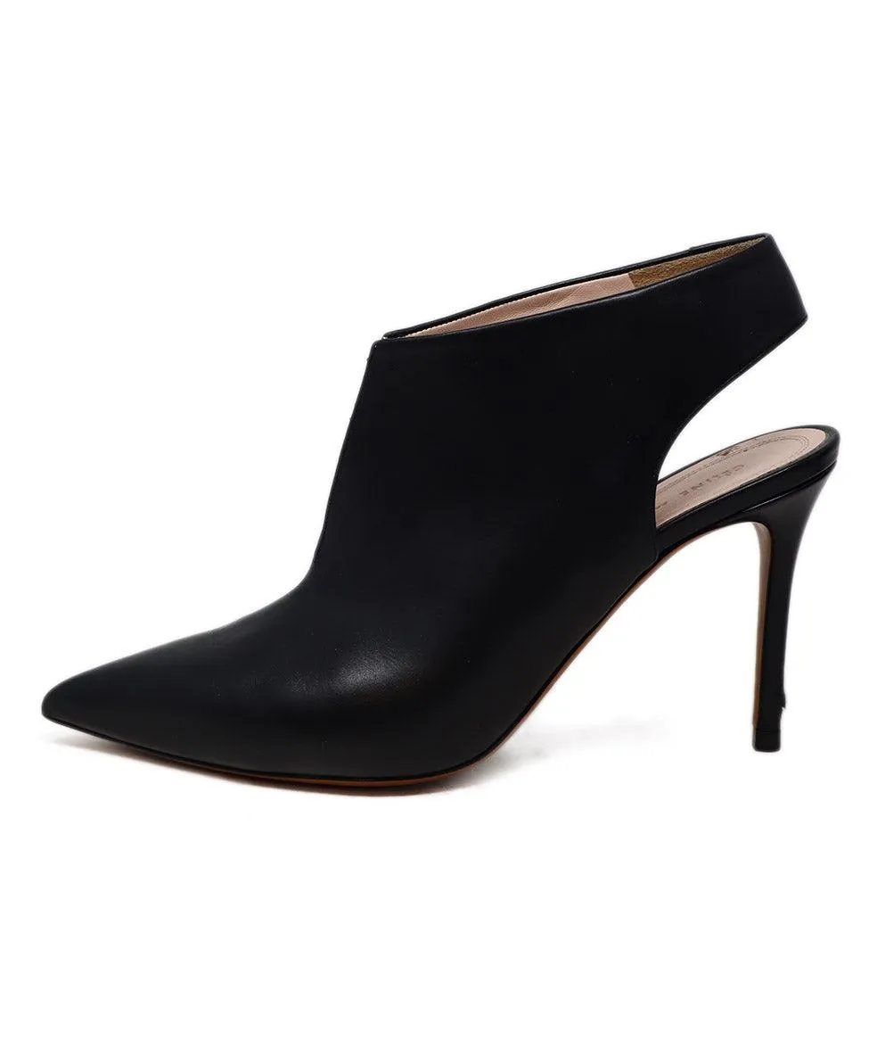 Celine Black Leather Heels sz 6