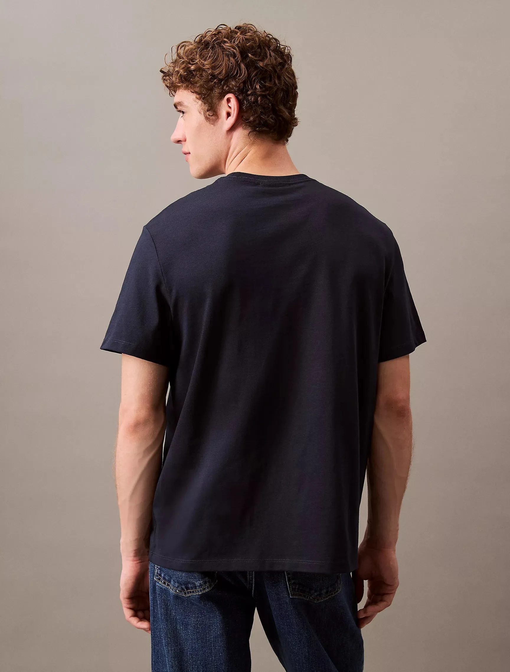 CK Monogram Logo Tee - Men