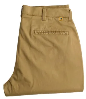 Classic Fit Gold School Chino (Dark Khaki)