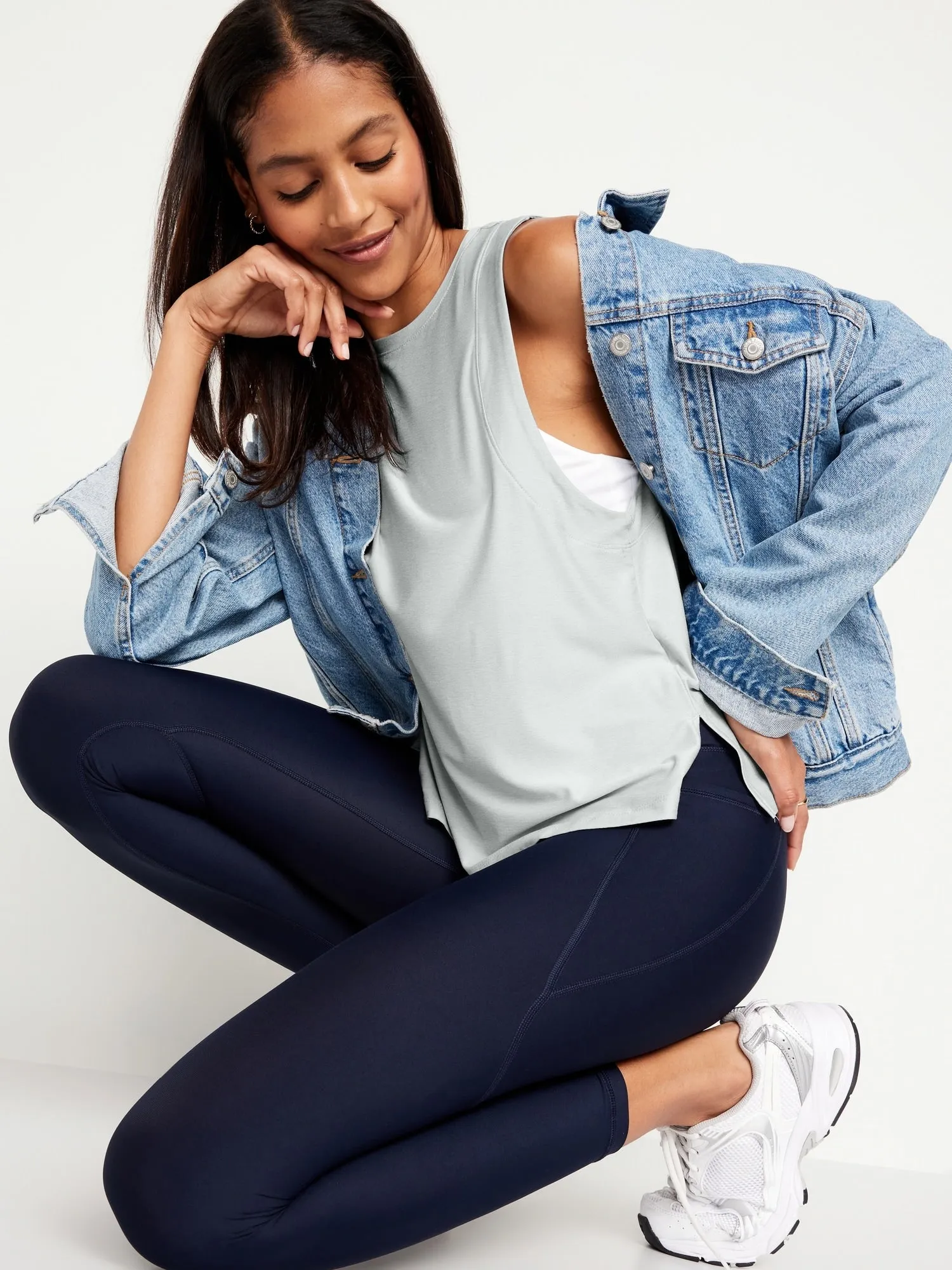Cloud 94 Soft Split-Hem T-Shirt for Women