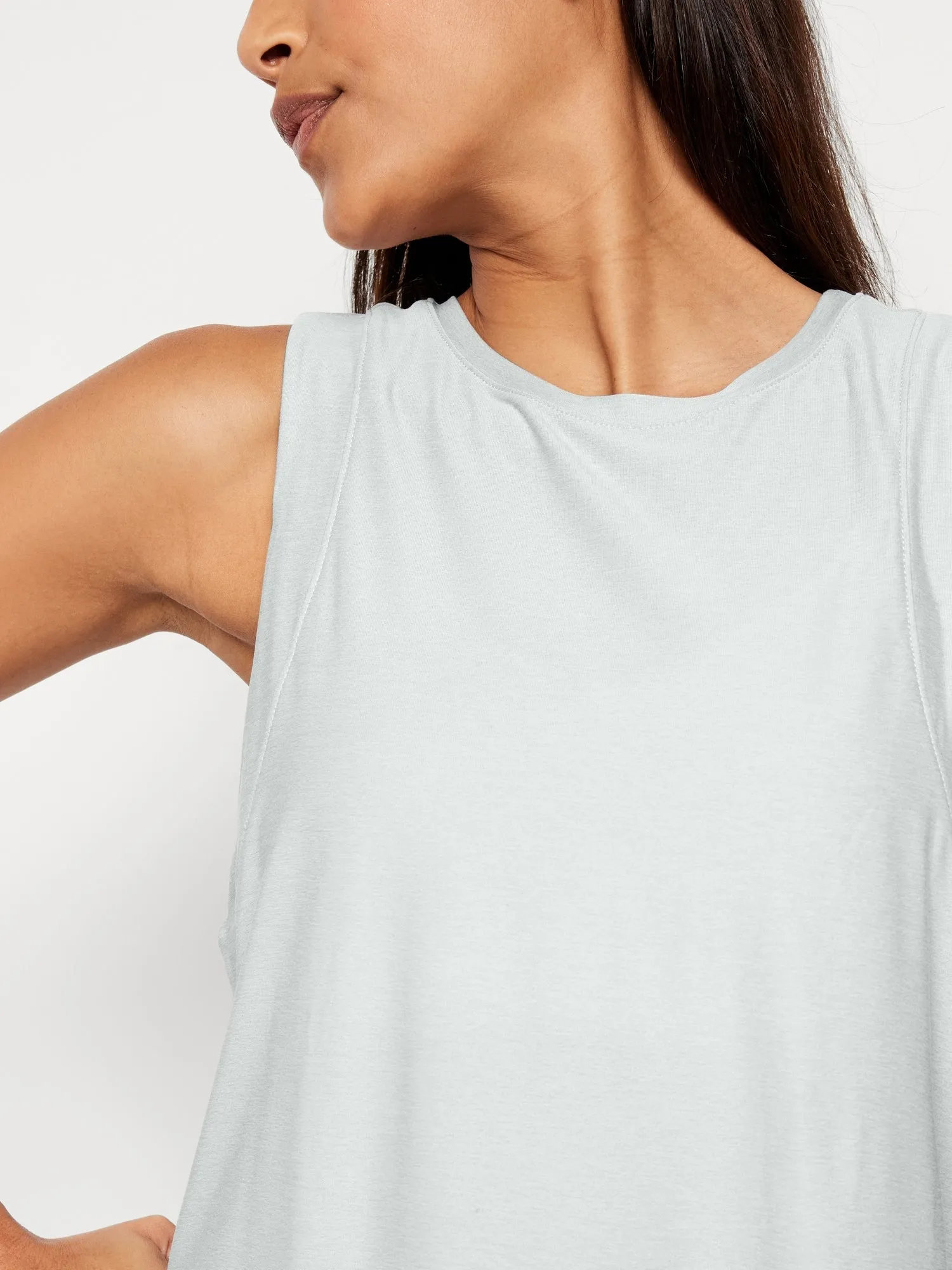 Cloud 94 Soft Split-Hem T-Shirt for Women
