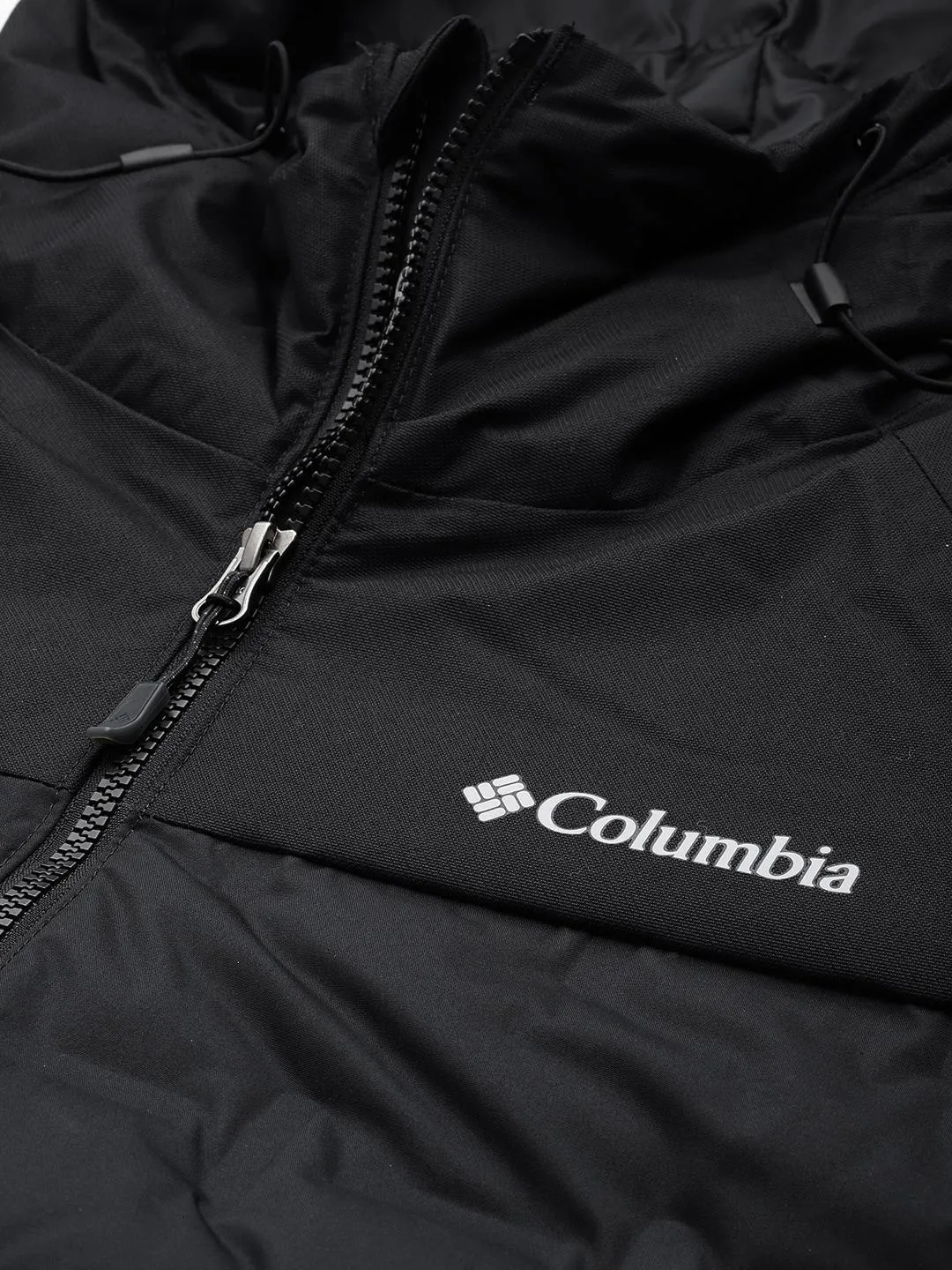 Columbia Men Black Omni-Heat Infinity Grand Trek II Hooded Down Jacket