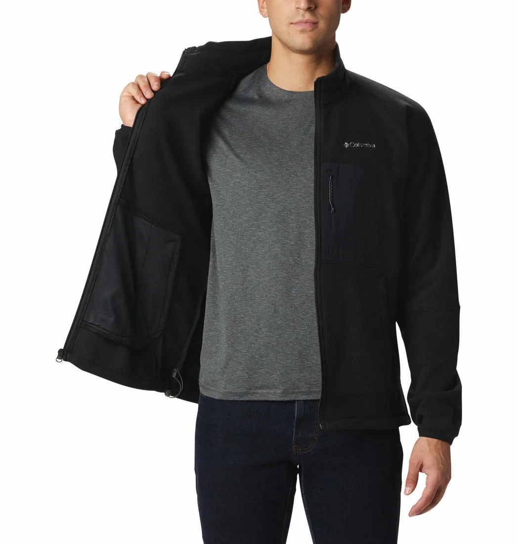 Columbia Men Black Rapid Expedition Fleece Jacket