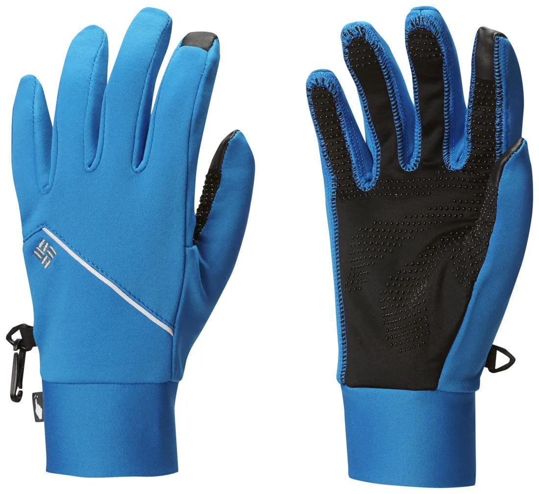 Columbia Men Blue M Trail Summit Running Glove
