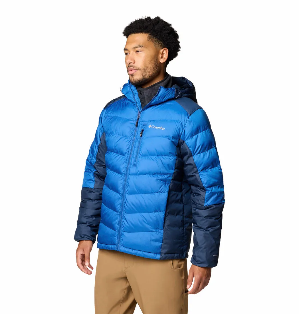 Columbia Men Blue Omni-Heat Infinity Labyrinth Loop II Hooded Jacket