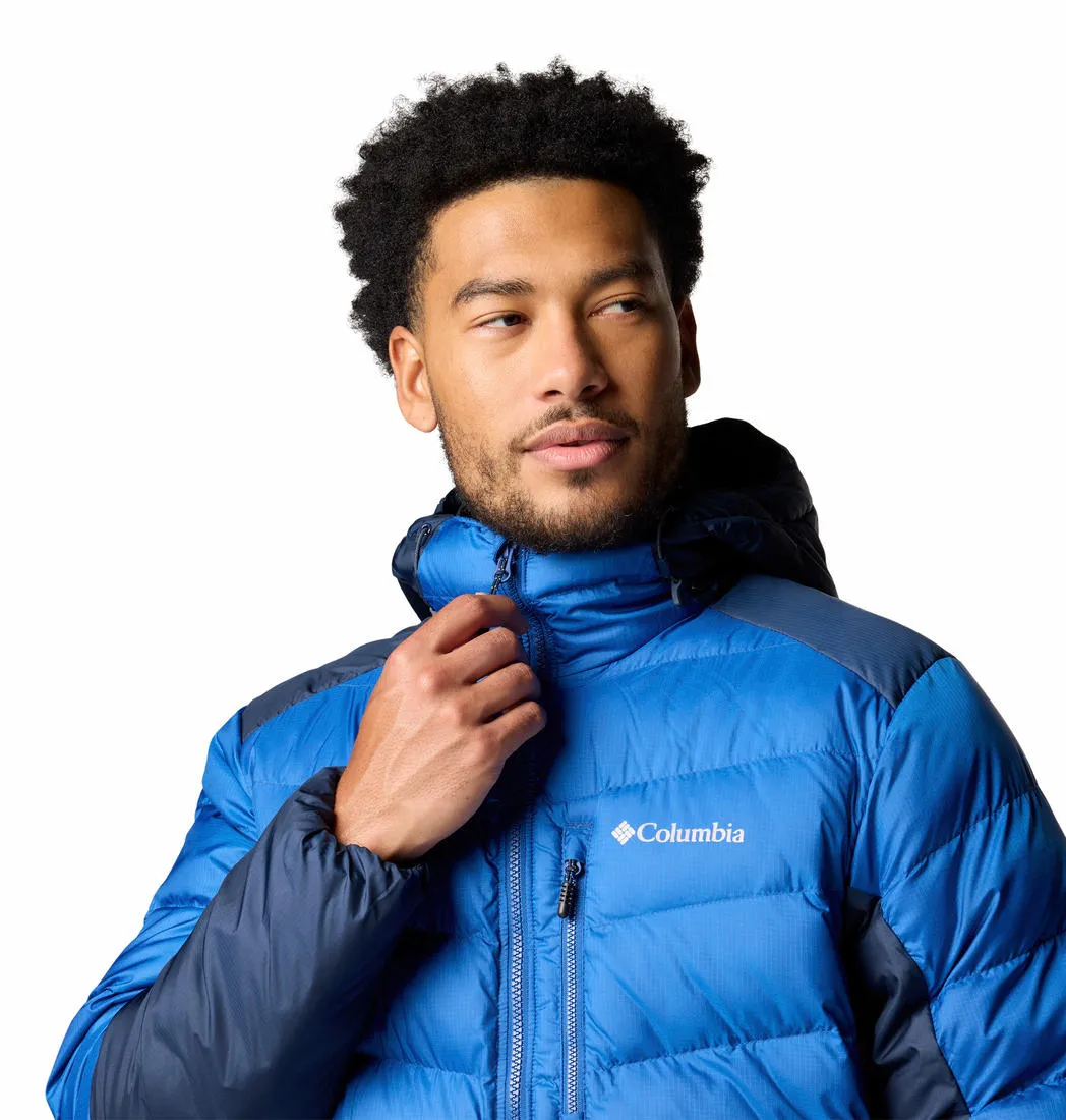 Columbia Men Blue Omni-Heat Infinity Labyrinth Loop II Hooded Jacket
