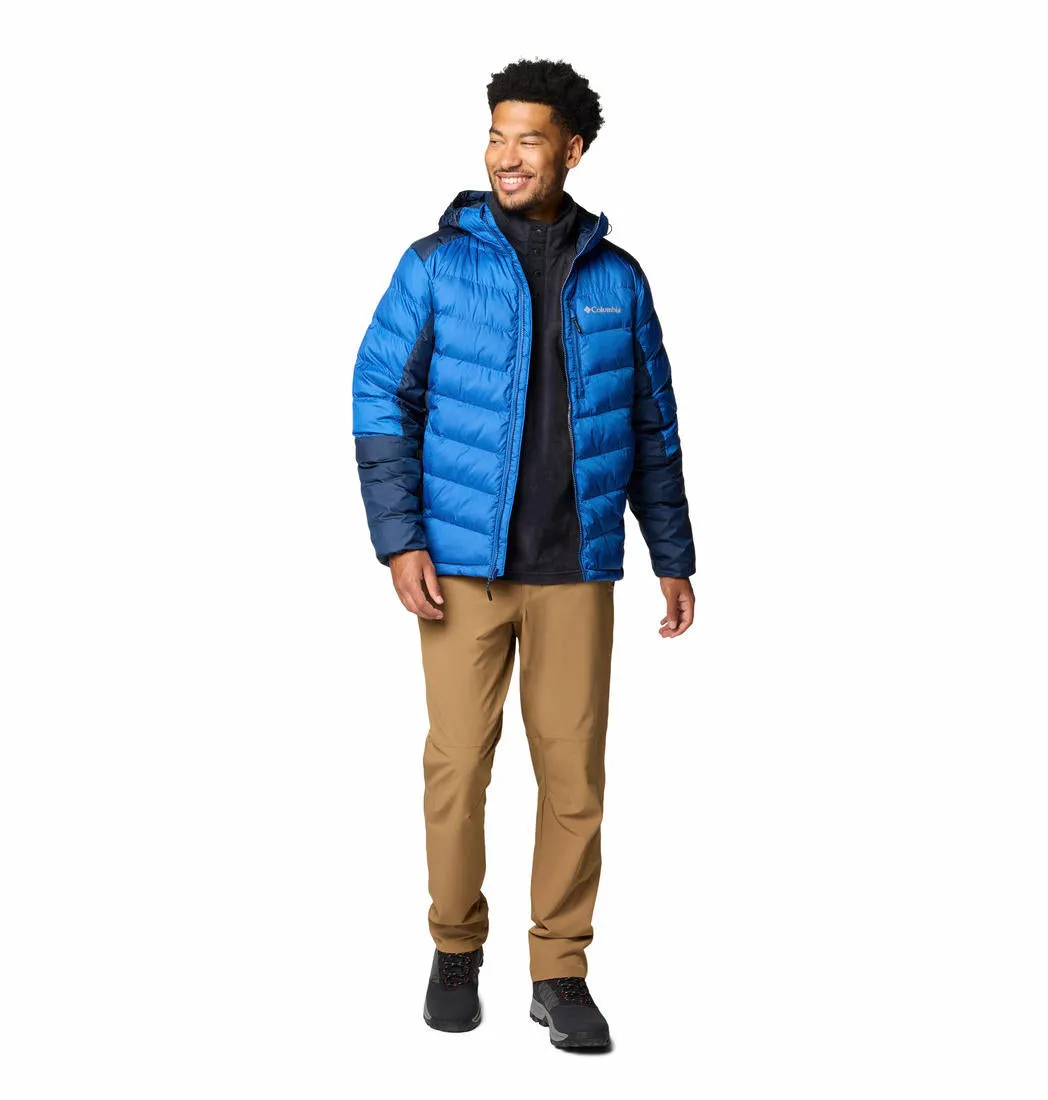 Columbia Men Blue Omni-Heat Infinity Labyrinth Loop II Hooded Jacket