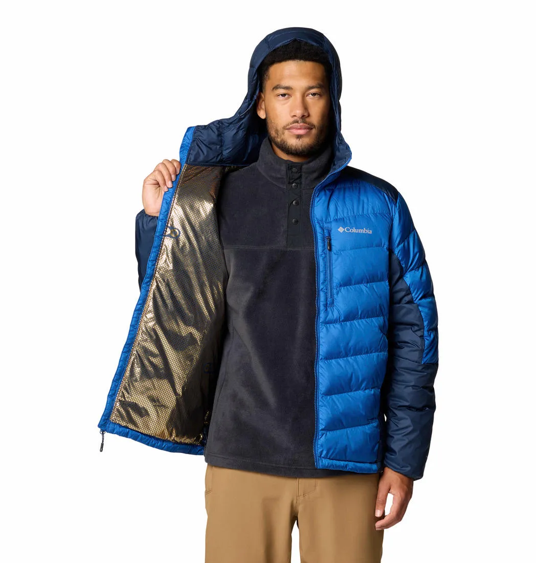 Columbia Men Blue Omni-Heat Infinity Labyrinth Loop II Hooded Jacket