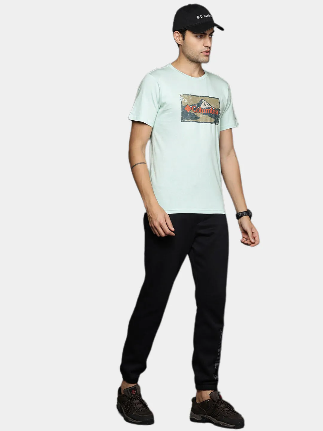 Columbia Men Blue Path Lake Graphic II Tshirt