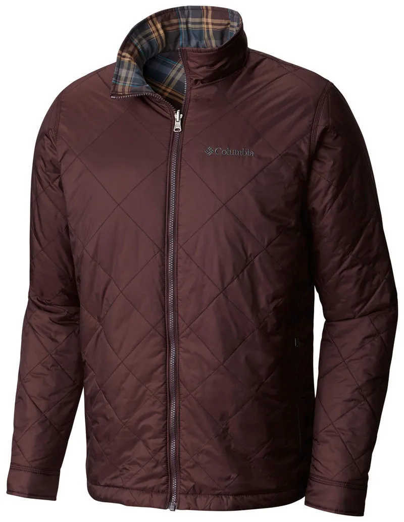 Columbia Men Brown Half Life Reversible Jacket