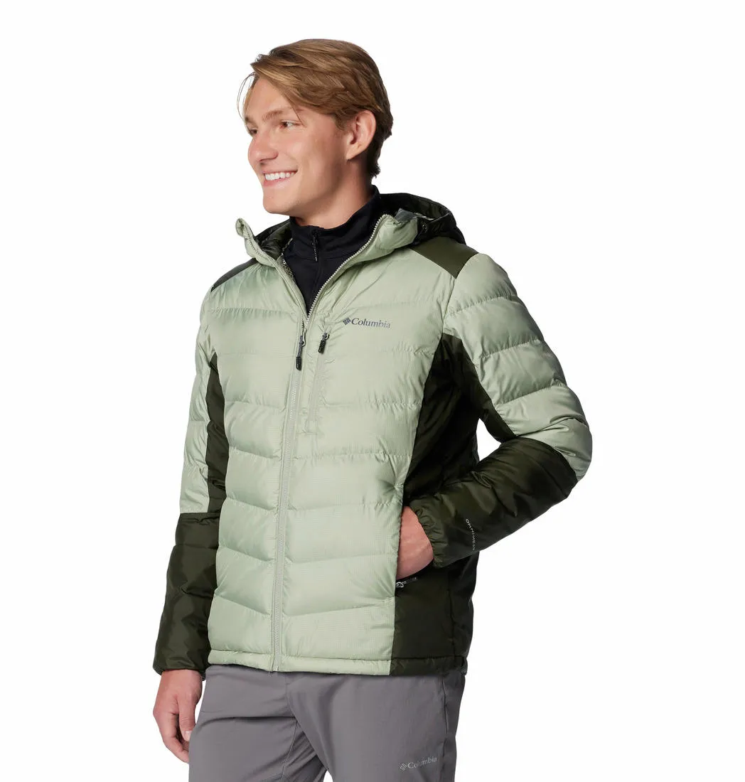 Columbia Men Green Omni-Heat Infinity Labyrinth Loop II Hooded Jacket