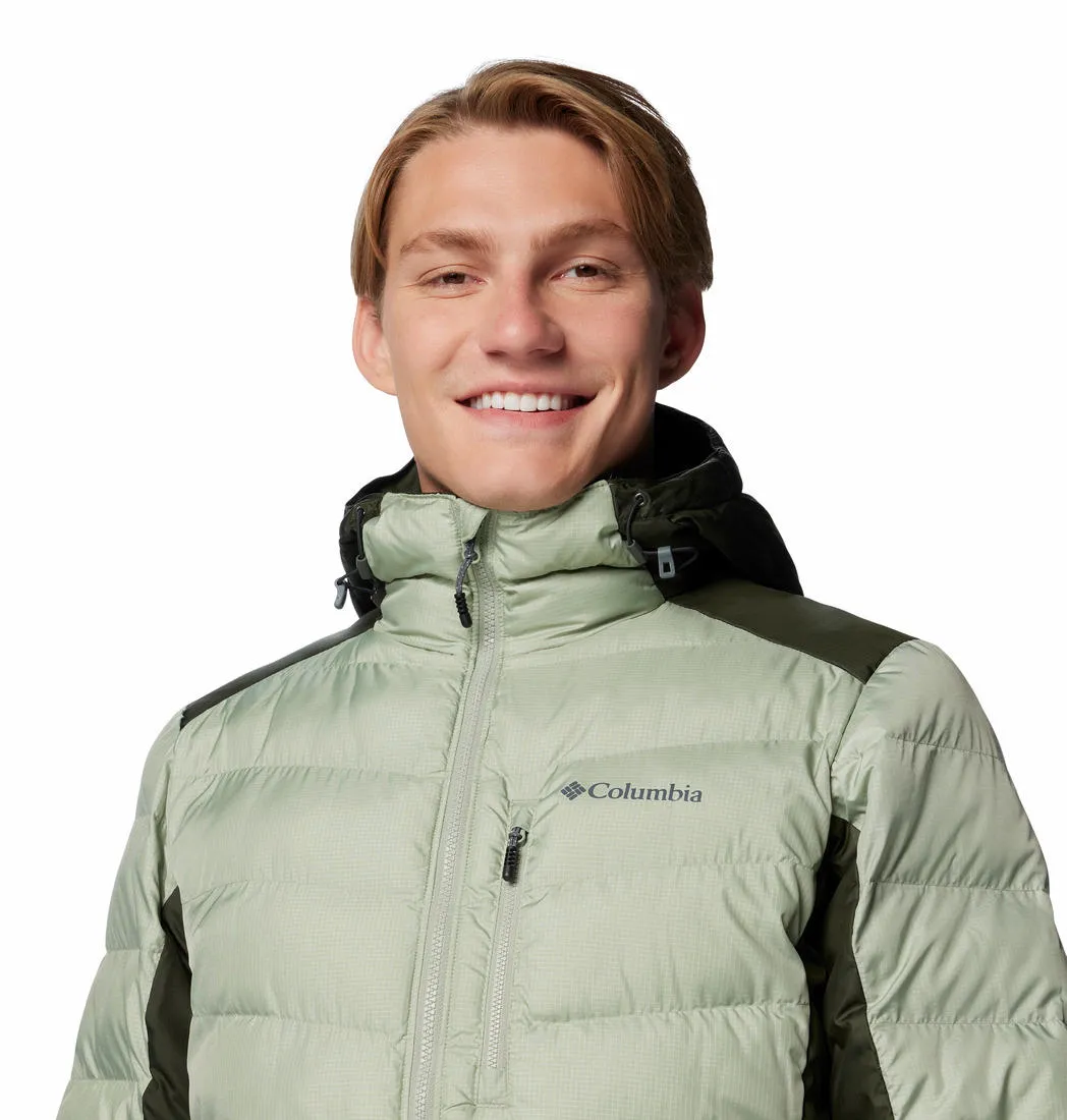 Columbia Men Green Omni-Heat Infinity Labyrinth Loop II Hooded Jacket