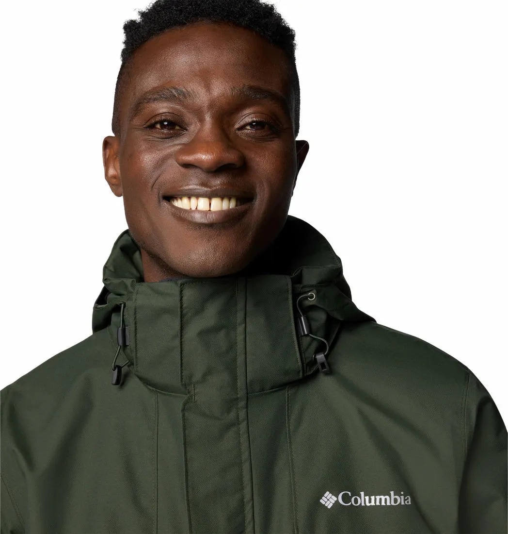 Columbia Men Green Omni-Heat Reflective Bugaboo III Inetrchangeable Jacket