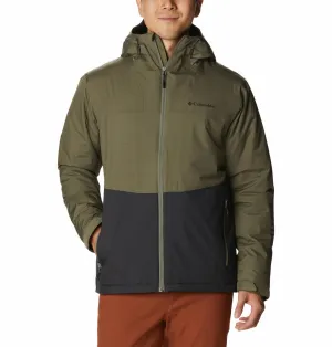 Columbia Men Green Omni-Heat Reflective Point Park Insulated Jacket
