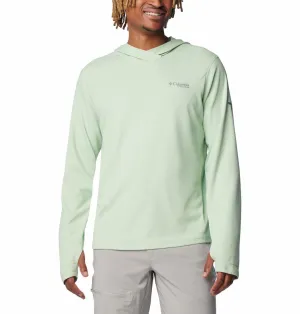 Columbia Men Green Omni-Shade Summit Valley Hoodie