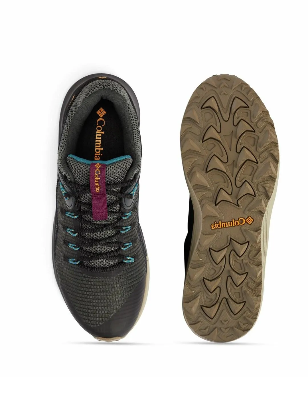 Columbia Men Green TRAILSTORM Water Resistant Shoes