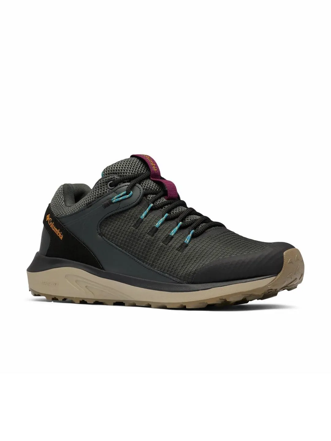 Columbia Men Green TRAILSTORM Water Resistant Shoes