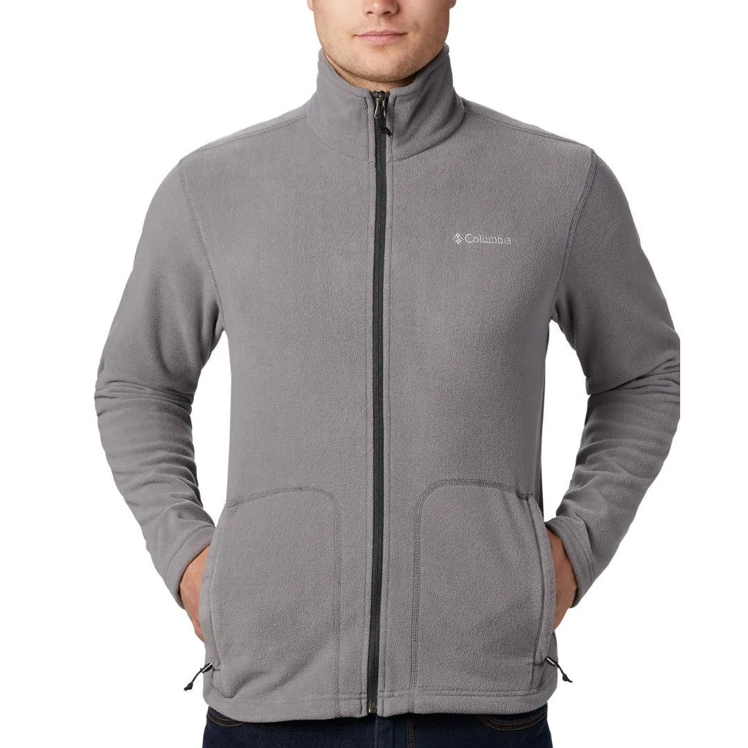 Columbia Men Grey Fast Trek Light Fleece Jacket