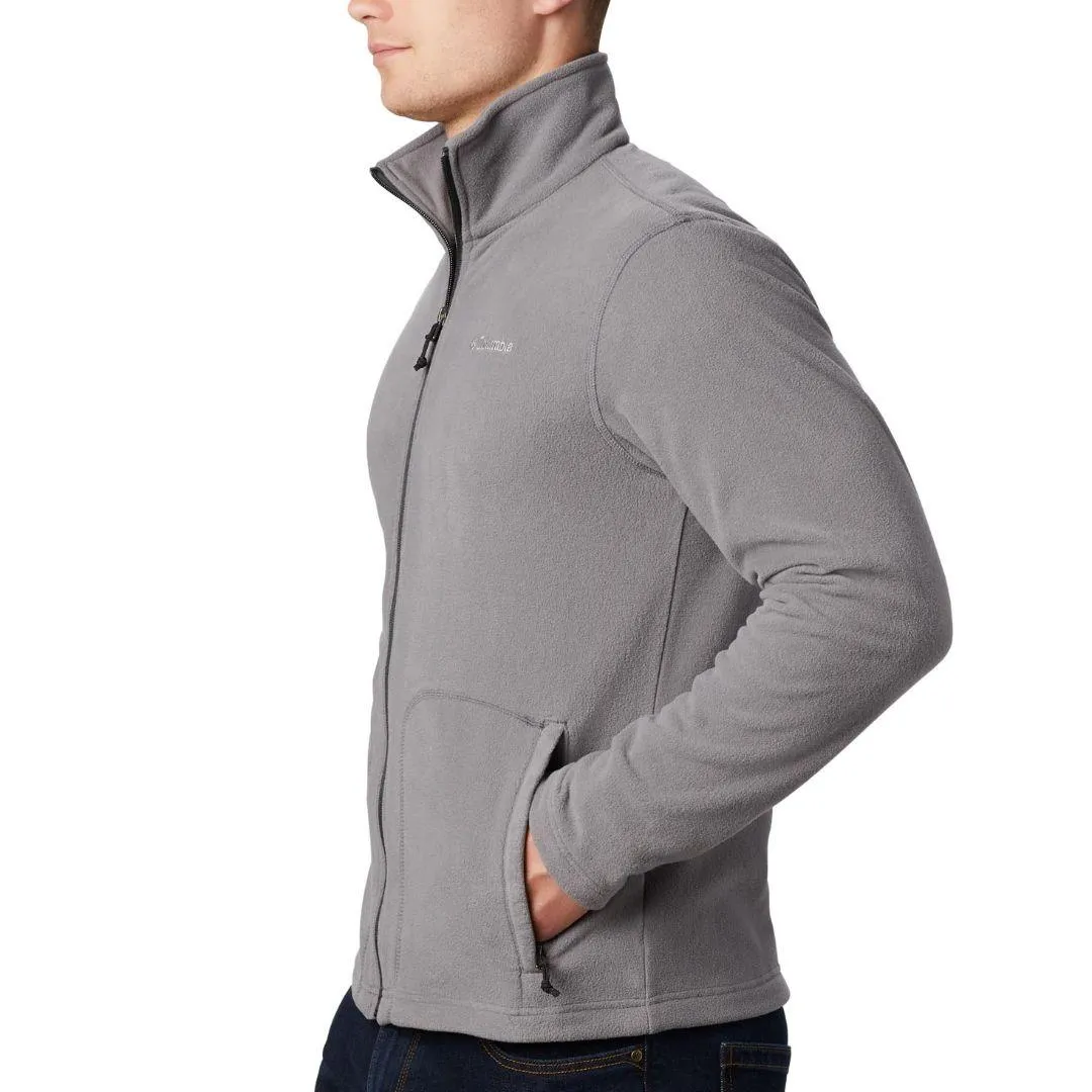 Columbia Men Grey Fast Trek Light Fleece Jacket